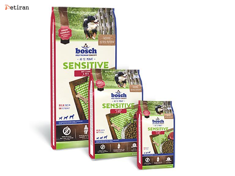 Sensitive Lamb & rice - مخصوص سگ های بالغ با دستگاه گوارش حساس، مشکلات پوست و حساسیت غذایی