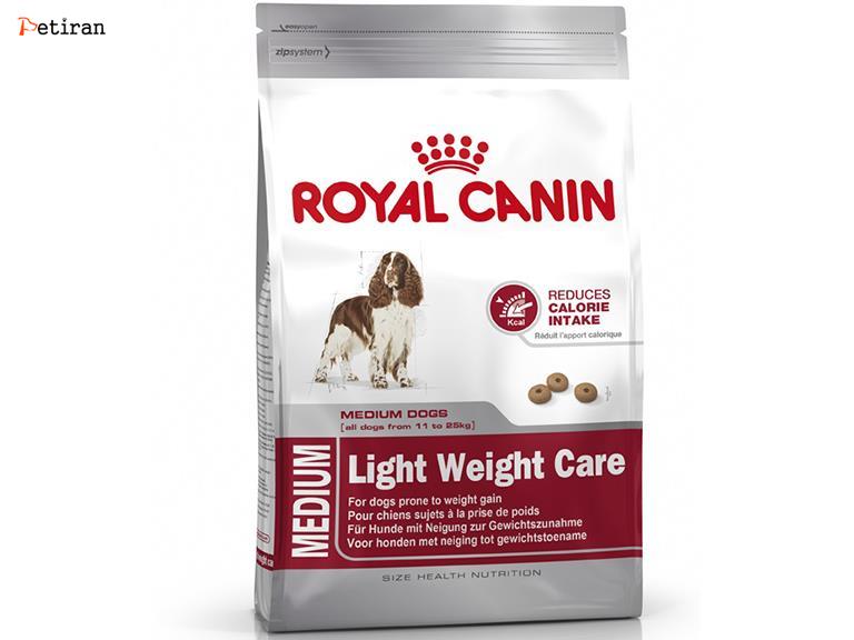 Medium Light Weight Care - برای سگ های نژاد متوسط که استعداد چاقی دارند