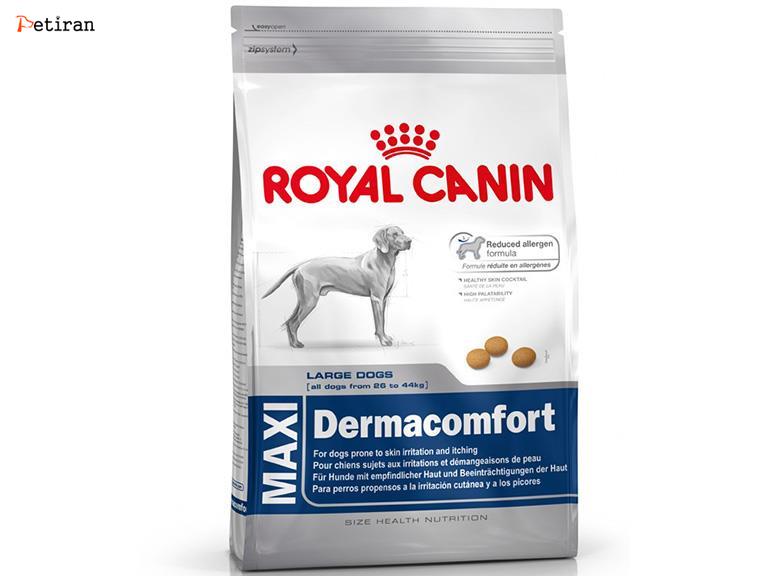 Maxi Dermacomfort - برای سگ های نژاد بزرگ مبتلای به حساسیت و خارش پوست