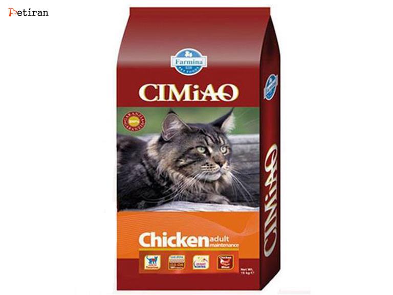 cimiao مخصوص گربه بالغ حاوی گوشت مرغ