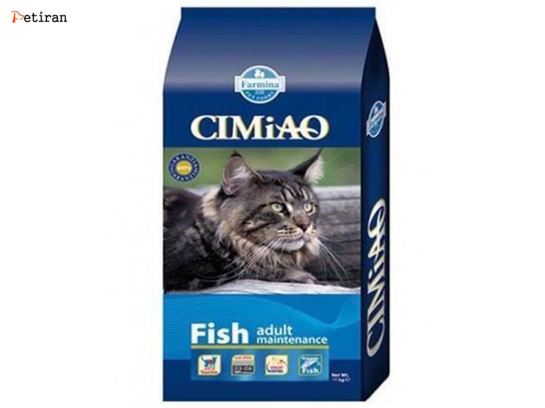 cimiao مخصوص گربه بالغ حاوی گوشت ماهی