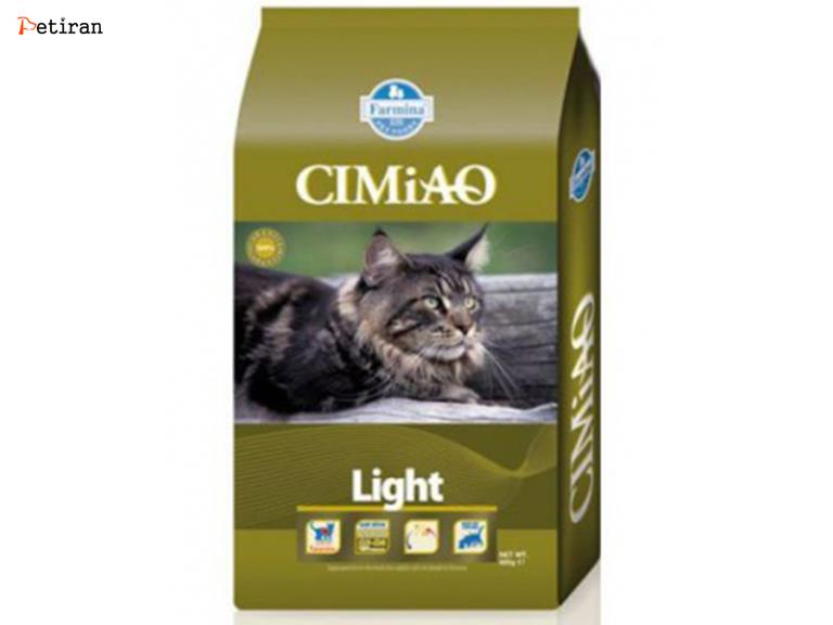 cimiao رژیمی مخصوص گربه دارای اضافه وزن