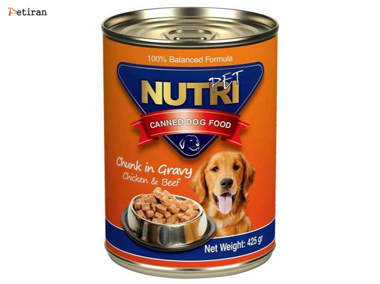 غذای کنسرو سگ Chunk in Gravy - گوشت سفید + تکه گوشت های قرمز