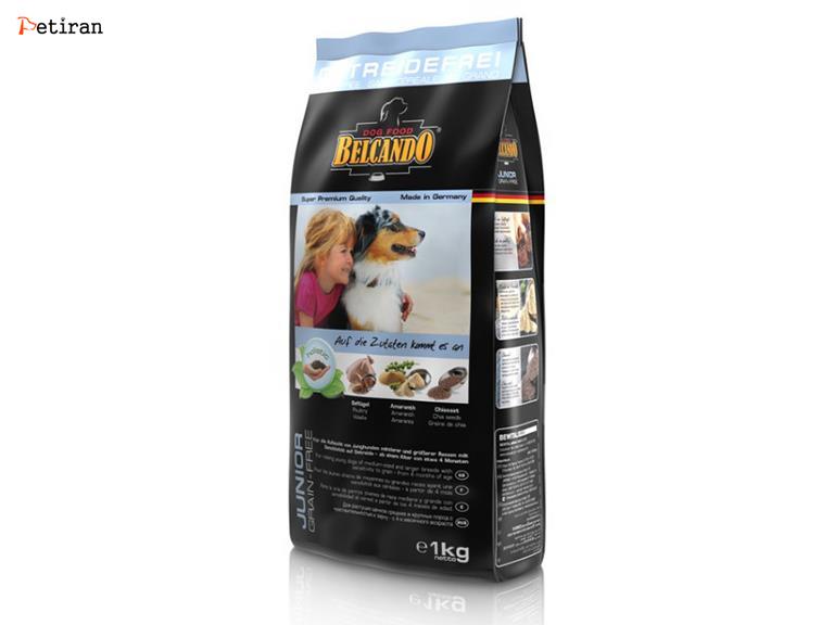 غذای خشک سگ Junior Grain Free Poultry - غذای خشک سگ 4 تا 12 ماه بدون غلات 