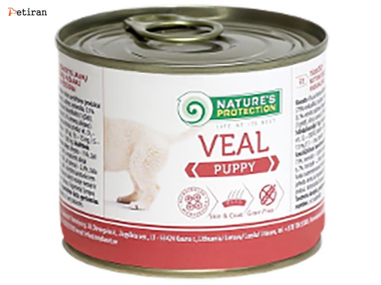غذای کنسرو سگ Veal Puppy - گوشت گوساله