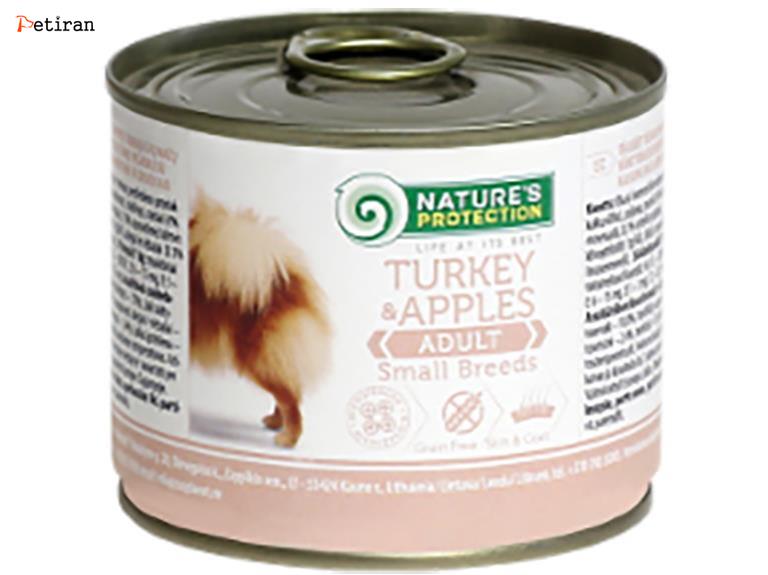 غذای کنسرو سگ Turkey & Apples Adult - گوشت بوقلمون و سیب